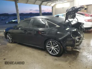 2022 Honda Civic Sedan Touring with VIN 2HGFE1F96NH317163, listed as a Copart auction lot 89190845 with 51,090 mi miles and Salvage Title. Bid and sale history available at carsss.com. Image 2.