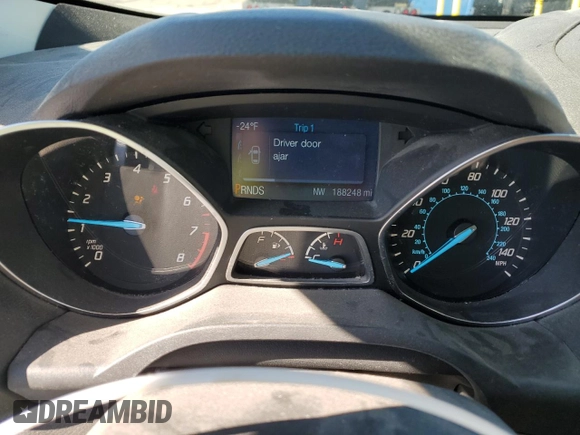2015 Ford Escape SE with VIN 1FMCU0GX1FUA50830, listed as a Copart auction lot 47735295 with 188,248 mi miles and Salvage Title. Bid and sale history available at DreamBid. Image 9.