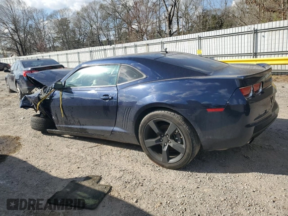 2011 Chevrolet Camaro 2LT with VIN 2G1FC1ED2B9171904, listed as a Copart auction lot 44298905 with Not provided miles and Salvage title. Bid and sale history available at DreamBid. Image 2.