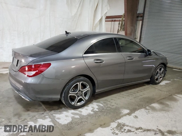 2018 Mercedes-Benz CLA with VIN WDDSJ4EB3JN683295, listed as a Copart auction lot 53236623 with 31,337 mi miles. Bid and sale history available at carsss.com. Image 3.