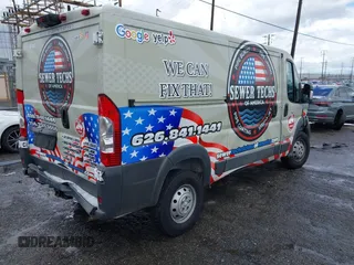2016 Ram ProMaster Cargo with VIN 3C6TRVAG9GE131982, listed as a IAAI auction lot 41803819 with 170,567 mi miles and . Bid and sale history available at DreamBid. Image 4.