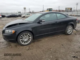 2008 Volvo C70 with VIN YV1MC67268J049299, listed as a Copart auction lot 89250565 with 73,200 mi miles and Salvage Title. Bid and sale history available at carsss.com. Image 1.