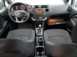 2014 Kia Rio EX with VIN KNADN5A35E6417270, listed as a Copart auction lot 80914984 with 53,932 mi miles and Salvage Title. Bid and sale history available at carsss.com. Image 8.