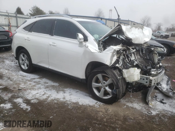 2011 Lexus RX 350 with VIN 2T2BK1BA3BC119969, listed as a Copart auction lot 46165455 with Not Provided miles and Salvage Title. Bid and sale history available at DreamBid. Image 4.