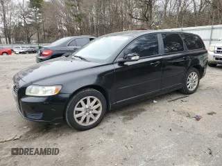 2008 Volvo V50 2.4L with VIN YV1MW382X82380434, listed as a Copart auction lot 88919895 with 134,856 mi miles and Salvage Title. Bid and sale history available at carsss.com. Image 1.