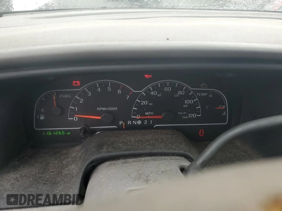 2000 Ford Windstar LX z VIN 2FMZA5149YBB33171, wystawiony jako Copart lot #75043374 z przebiegiem 116 126 mil mil oraz Szkoda całkowita • Salvage title. Historia ofert i sprzedaży dostępna na DreamBid. Obrazek 9.