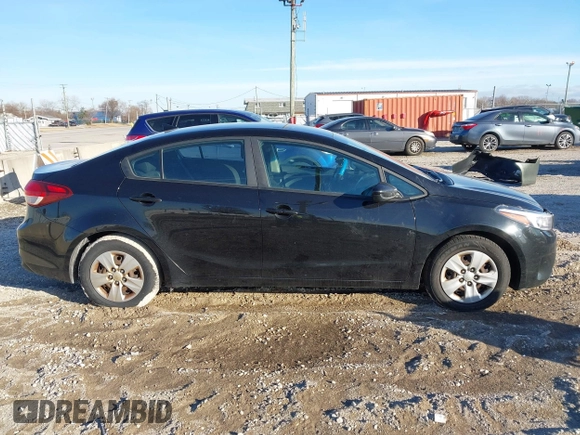 2017 Kia Forte LX with VIN 3KPFK4A72HE025931, listed as a IAAI auction lot 41489215 with 128,139 mi miles. Bid and sale history available at carsss.com. Image 13.