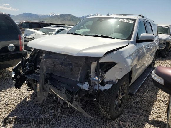 2020 Ford Expedition Max Limited с VIN 1FMJK2AT5LEA40614, выставлен на аукционе Copart как лот 55139575 с пробегом 189 924 миль миль и Чистый • Clean title. История ставок и продаж доступна на DreamBid. Изображение 1.
