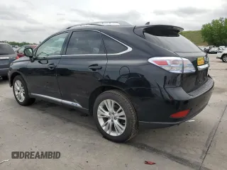 2012 Lexus RX 450h with VIN JTJBC1BA1C2046549, listed as a Copart auction lot 59637875 with 114,353 mi miles and Salvage title. Bid and sale history available at DreamBid. Image 2.