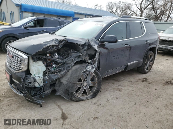 2017 GMC Acadia Denali z VIN 1GKKNXLS7HZ303577, wystawiony jako Copart lot #45674075 z przebiegiem 130 433 mil mil oraz Szkoda całkowita • Salvage title. Historia ofert i sprzedaży dostępna na DreamBid. Obrazek 1.