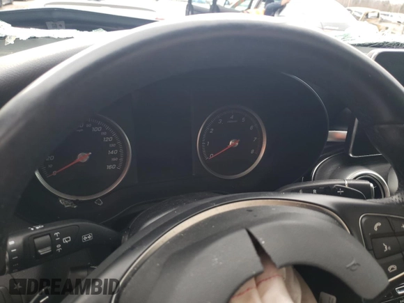 2016 Mercedes-Benz GLC with VIN WDC0G4KBXGF026205, listed as a Copart auction lot 48024815 with 0 mi miles and Salvage Title. Bid and sale history available at carsss.com. Image 9.