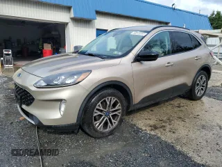 2021 Ford Escape SEL with VIN 1FMCU9H62MUA66011, listed as a Copart auction lot 65400955 with 125,198 mi miles and Clean title. Bid and sale history available at DreamBid. Image 1.