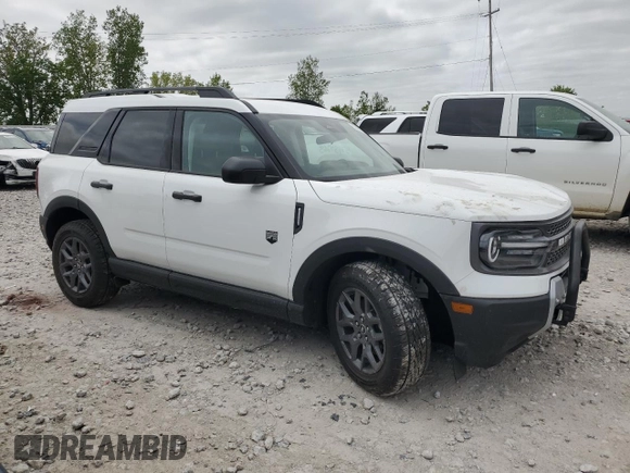2025 Ford Bronco Sport Big Bend with VIN 3FMCR9BN2SRE19983, listed as a Copart auction lot 57457265 with Not provided miles and Salvage title. Bid and sale history available at DreamBid. Image 4.