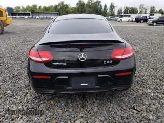 2017 Mercedes-Benz C 43 AMG with VIN WDDWJ6EB1HF593550, listed as a Copart auction lot 74657224 with 77,780 mi miles and Salvage Title. Bid and sale history available at carsss.com. Image 6.