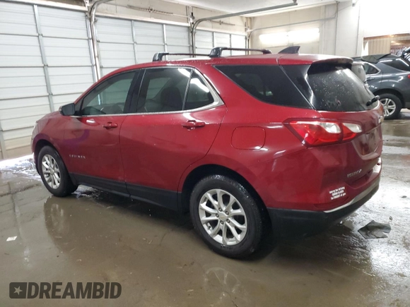2019 Chevrolet Equinox LT with VIN 2GNAXKEV5K6158660, listed as a Copart auction lot 53871665 with 80,621 mi miles and Salvage Title. Bid and sale history available at DreamBid. Image 2.