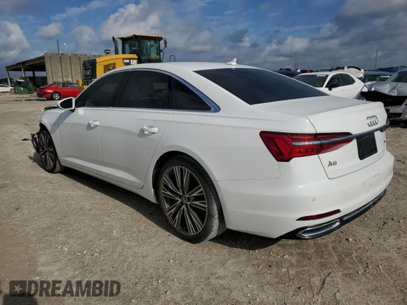 2020 Audi A6 Premium with VIN WAUD8AF28LN067720, listed as a Copart auction lot 45132483 with 47,437 mi miles. Bid and sale history available at carsss.com. Image 2.