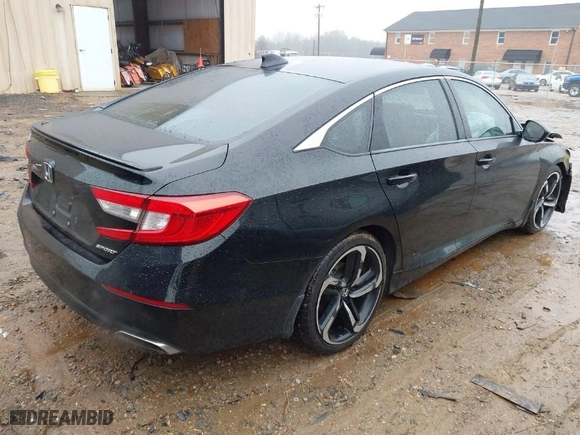 2019 Honda Accord Sedan Sport 1.5T with VIN 1HGCV1F33KA124963, listed as a IAAI auction lot 41580683 with 103,045 mi miles. Bid and sale history available at carsss.com. Image 4.