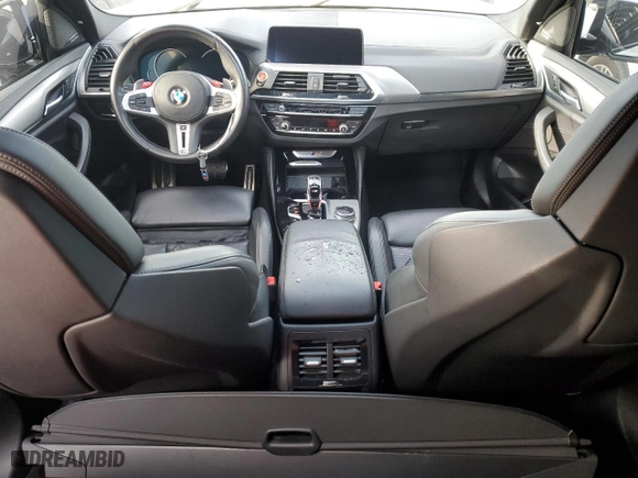 2020 BMW X3 M Competition with VIN 5YMTS0C01LLT10073, listed as a Copart auction lot 42862805 with NaN miles and Salvage Title. Bid and sale history available at carsss.com. Image 8.