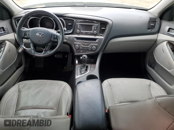 2013 Kia Optima EX with VIN 5XXGN4A78DG124542, listed as a Copart auction lot 59012495 with 167,908 mi miles and Salvage title. Bid and sale history available at DreamBid. Image 8.