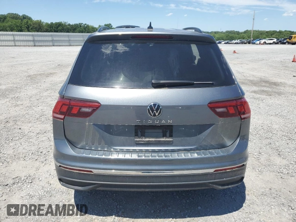 2023 Volkswagen Tiguan S с VIN 3VVRB7AX0PM043901, выставлен на аукционе Copart как лот 58139435 с пробегом 21 228 миль миль и Списание • Salvage title. История ставок и продаж доступна на DreamBid. Изображение 6.