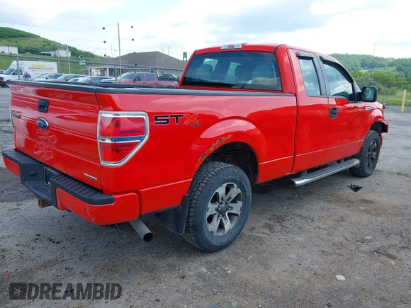 2013 Ford F-150 XL with VIN 1FTFX1EF7DFC10994, listed as a IAAI auction lot 42435310 with 176,204 mi miles and . Bid and sale history available at DreamBid. Image 4.