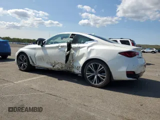 2021 Infiniti Q60 Luxe с VIN JN1EV7KL3MM470046, выставлен на аукционе Copart как лот 57998345 с пробегом 36 378 миль миль и Списание • Salvage title. История ставок и продаж доступна на DreamBid. Изображение 2.