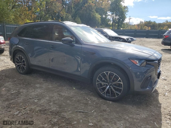 2025 Mazda CX-70 PHEV Premium Plus Package with VIN JM3KJEHA2S1103778, listed as a Copart auction lot 73510604 with NaN miles and Salvage Title. Bid and sale history available at carsss.com. Image 4.