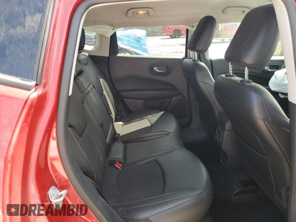 2019 Jeep Compass Latitude with VIN 3C4NJCBB0KT646602, listed as a Copart auction lot 50365015 with 50,782 mi miles and Non Repairable. Bid and sale history available at DreamBid. Image 10.