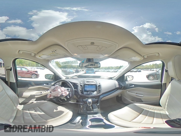 2016 Ford Escape Titanium with VIN 1FMCU9J94GUB31594, listed as a Copart auction lot 51690565 with 119,699 mi miles and Salvage Title. Bid and sale history available at DreamBid. Image 12.
