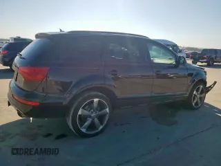 2015 Audi Q7 Premium Plus with VIN WA1LGAFEXFD007003, listed as a Copart auction lot 48522145 with 69,468 mi miles and Salvage Title. Bid and sale history available at DreamBid. Image 3.