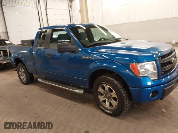 2014 Ford F-150 XL with VIN 1FTFX1CF3EFA38757, listed as a IAAI auction lot 41699899 with 174,214 mi miles. Bid and sale history available at carsss.com. Image 14.