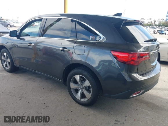 2014 Acura MDX with VIN 5FRYD4H22EB003896, listed as a IAAI auction lot 42014850 with 159,012 mi miles. Bid and sale history available at carsss.com. Image 3.
