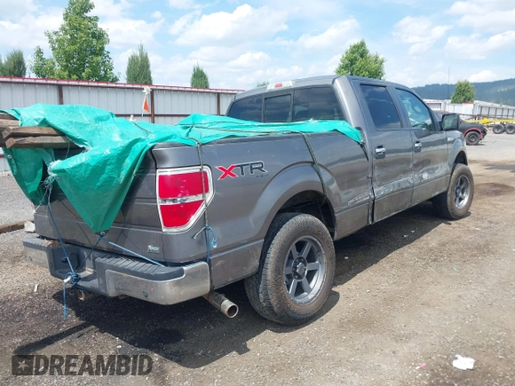 2010 Ford F-150 XL with VIN 1FTFW1EV3AFD14579, listed as a IAAI auction lot 42598587 with 196,758 mi miles and . Bid and sale history available at DreamBid. Image 4.