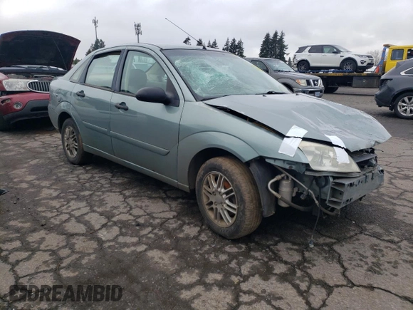 2005 Ford Focus S with VIN 1FAFP34N75W290051, listed as a Copart auction lot 48337245 with 0 mi miles and Salvage Title. Bid and sale history available at carsss.com. Image 4.