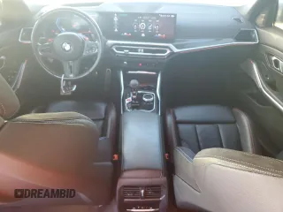 2023 BMW M3 Competition xDrive with VIN WBS43AY08PFN45012, listed as a Copart auction lot 77411184 with 23,413 mi miles and Non repairable. Bid and sale history available at DreamBid. Image 8.