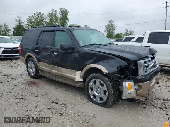 2014 Ford Expedition King Ranch with VIN 1FMJU1J50EEF45937, listed as a Copart auction lot 57770435 with 162,193 mi miles and Clean title. Bid and sale history available at DreamBid. Image 4.