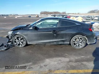 2019 Honda Civic Si with VIN 2HGFC3A52KH751629, listed as a IAAI auction lot 41644966 with 81,580 mi miles and . Bid and sale history available at DreamBid. Image 14.