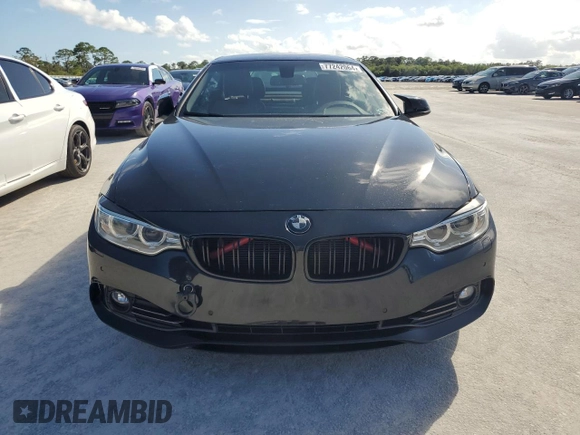 2014 BMW 4 Series 428i with VIN WBA3V5C5XEP747796, listed as a Copart auction lot 77242064 with 62,677 mi miles and Non repairable. Bid and sale history available at DreamBid. Image 5.