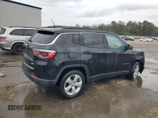 2019 Jeep Compass Altitude with VIN 3C4NJCBB8KT772853, listed as a Copart auction lot 87075124 with 91,746 mi miles and Salvage Title. Bid and sale history available at carsss.com. Image 3.