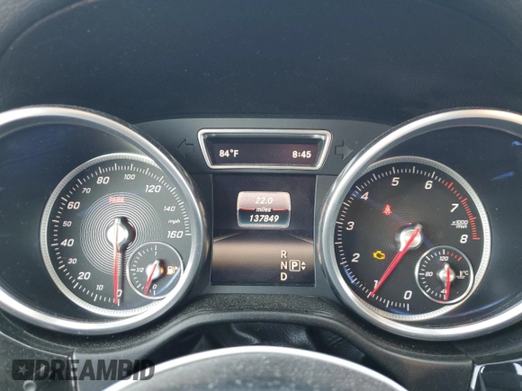 2017 Mercedes-Benz GLS 450 with VIN 4JGDF6EE5HA740510, listed as a Copart auction lot 62534925 with 137,849 mi miles and Clean title. Bid and sale history available at DreamBid. Image 9.