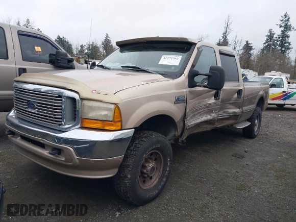 1999 Ford F-350 XL with VIN 1FTSW31F4XEC57817, listed as a IAAI auction lot 41272762 with 96,842 mi miles and . Bid and sale history available at DreamBid. Image 2.
