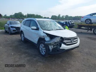 2013 Honda CR-V EX-L z VIN 5J6RM4H7XDL003006, wystawiony jako IAAI lot #42445400 z przebiegiem 114 791 mil mil oraz . Historia ofert i sprzedaży dostępna na DreamBid. Obrazek 1.
