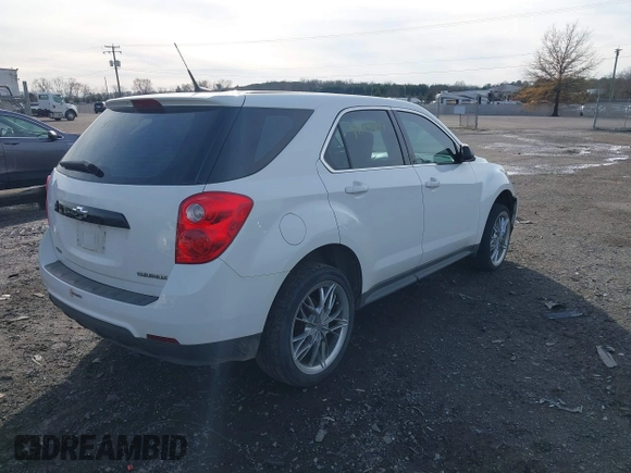 2011 Chevrolet Equinox LS with VIN 2CNALBEC5B6426721, listed as a IAAI auction lot 41119847 with 153,720 mi miles and . Bid and sale history available at DreamBid. Image 4.
