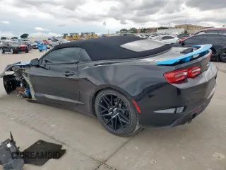 2019 Chevrolet Camaro 1LT with VIN 1G1FB3DS3K0132005, listed as a Copart auction lot 58252525 with 96,201 mi miles and Salvage title. Bid and sale history available at DreamBid. Image 2.