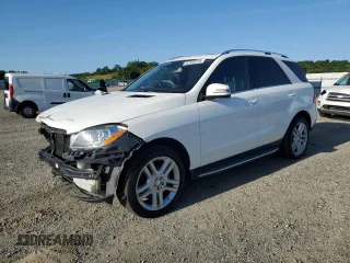 2015 Mercedes-Benz M 350 z VIN 4JGDA5HB3FA598410, wystawiony jako Copart lot #52358515 z przebiegiem 134 308 mil mil oraz Szkoda całkowita • Salvage title. Historia ofert i sprzedaży dostępna na DreamBid. Obrazek 1.