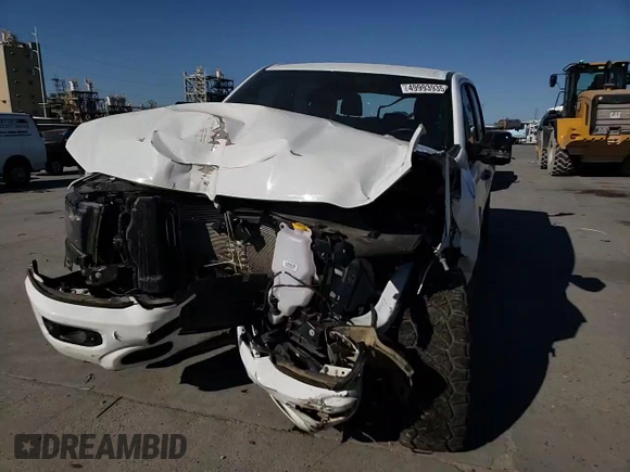 2024 Ram 1500 Big Horn with VIN 1C6SRFFTXRN211250, listed as a Copart auction lot 49993935 with 18,528 mi miles and Salvage title. Bid and sale history available at DreamBid. Image 11.