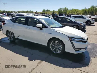 2018 Honda Clarity Plug-In Hybrid with VIN JHMZC5F12JC015416, listed as a Copart auction lot 58766174 with 56,151 mi miles and Salvage Title. Bid and sale history available at carsss.com. Image 4.