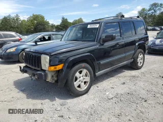 2006 Jeep Commander with VIN 1J8HG48K96C293473, listed as a Copart auction lot 70636554 with 240,013 mi miles and Salvage Title. Bid and sale history available at carsss.com. Image 1.