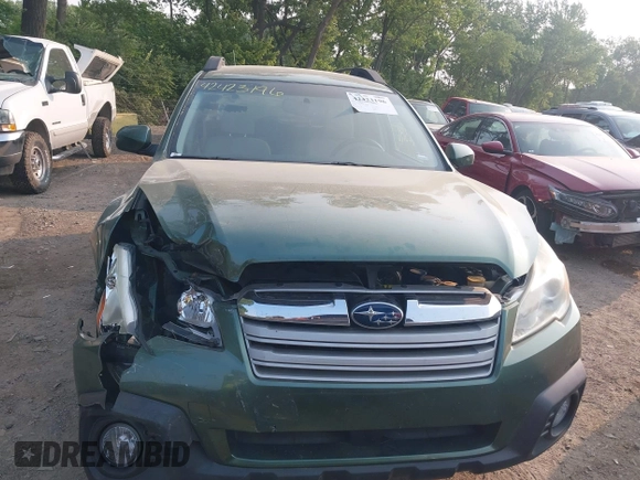 2013 Subaru Outback Premium with VIN 4S4BRCCC0D3294585, listed as a IAAI auction lot 42423196 with 174,500 mi miles and . Bid and sale history available at DreamBid. Image 12.