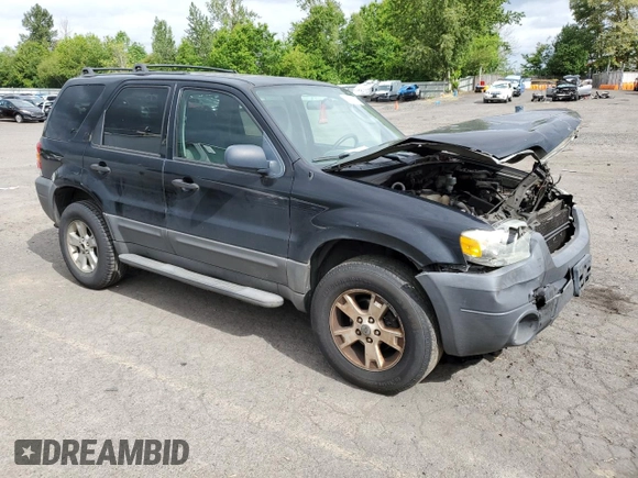 2006 Ford Escape XLT z VIN 1FMCU03146KB47131, wystawiony jako Copart lot #56731215 z przebiegiem 230 520 mil mil oraz Szkoda całkowita • Salvage title. Historia ofert i sprzedaży dostępna na DreamBid. Obrazek 4.